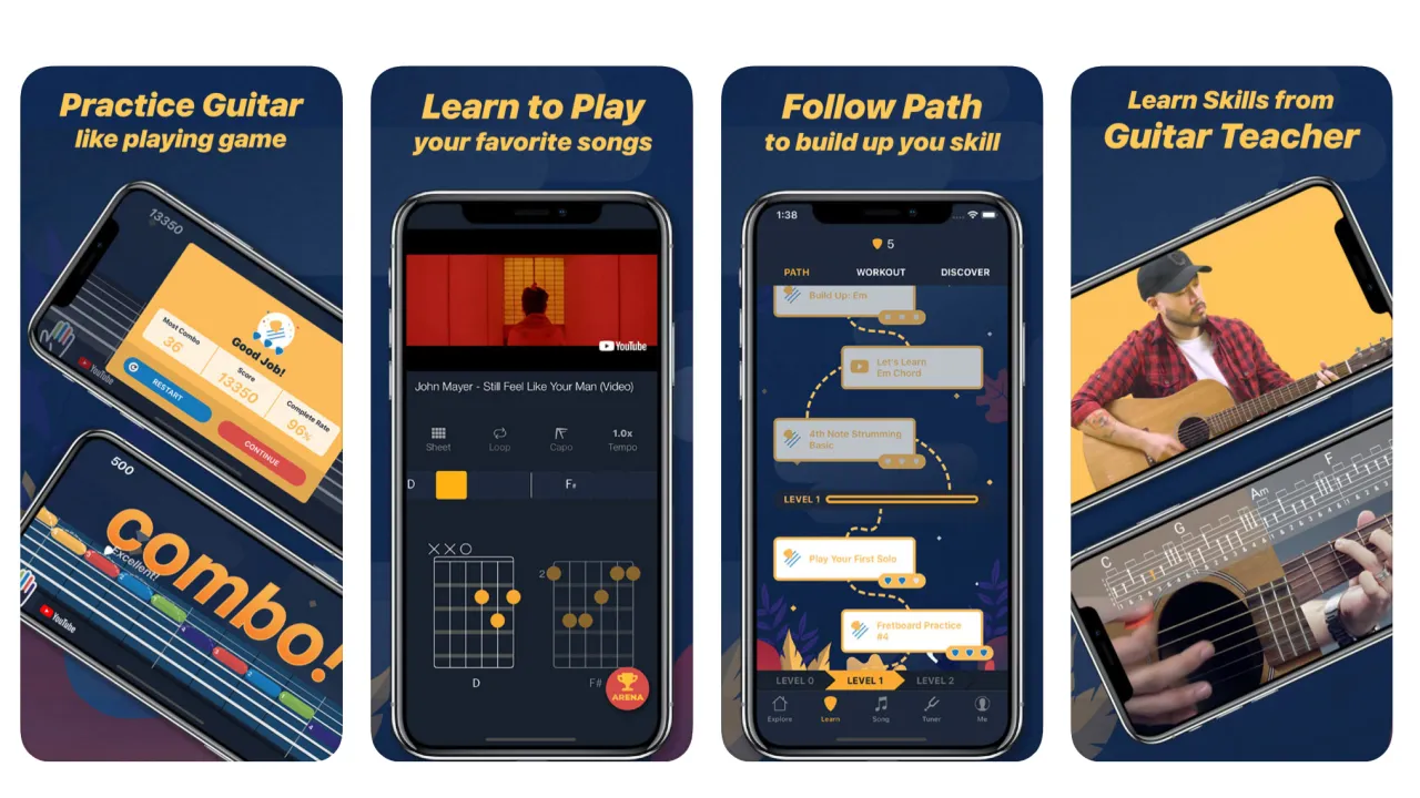 Aplikacje do nauki akordów
