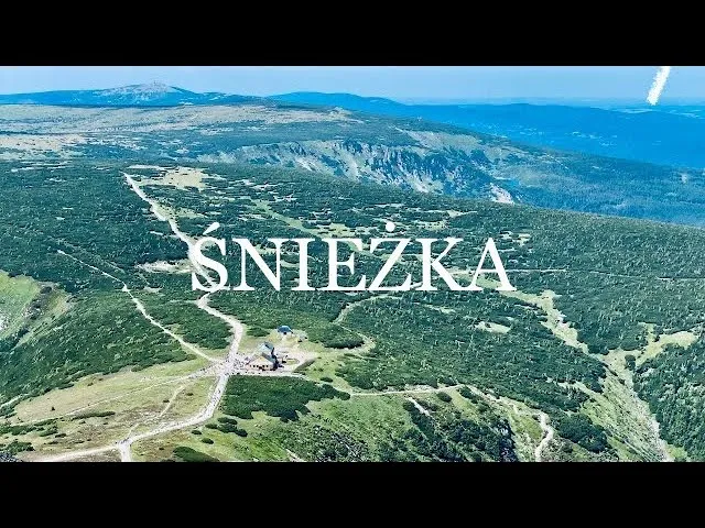 Śnieżka widok z góry