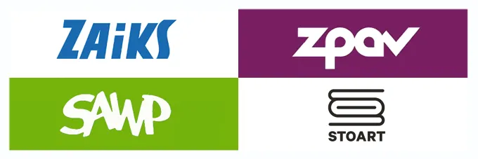 Polskie organizacje zarządzania prawami autorskimi loga