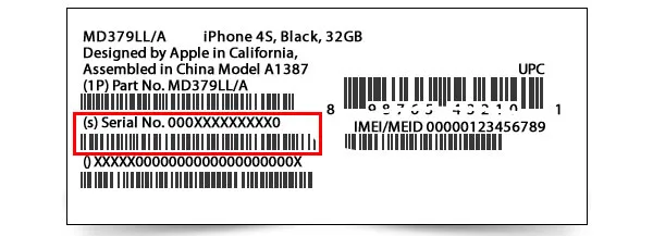 iPhone numer seryjny IMEI gdzie znaleźć