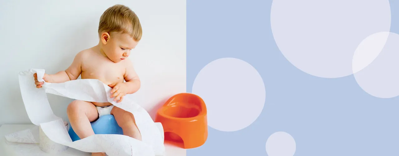 dziecko boi się kupy nocnik