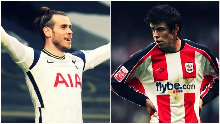Gareth Bale młody Southampton Tottenham