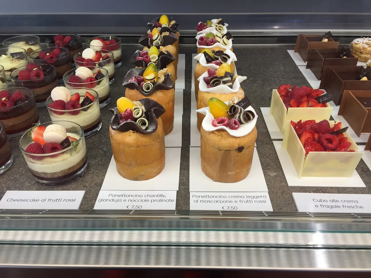 Fabrizio Racca dessert monoporzioni