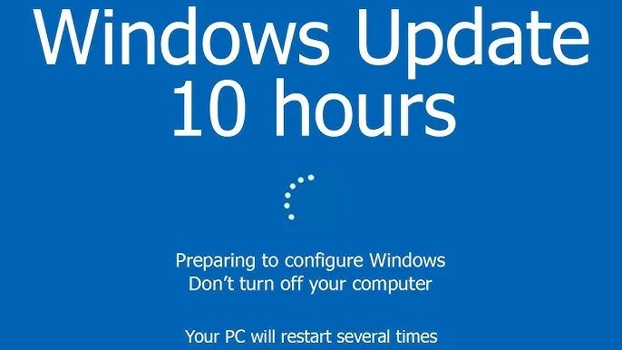 Windows Update screen