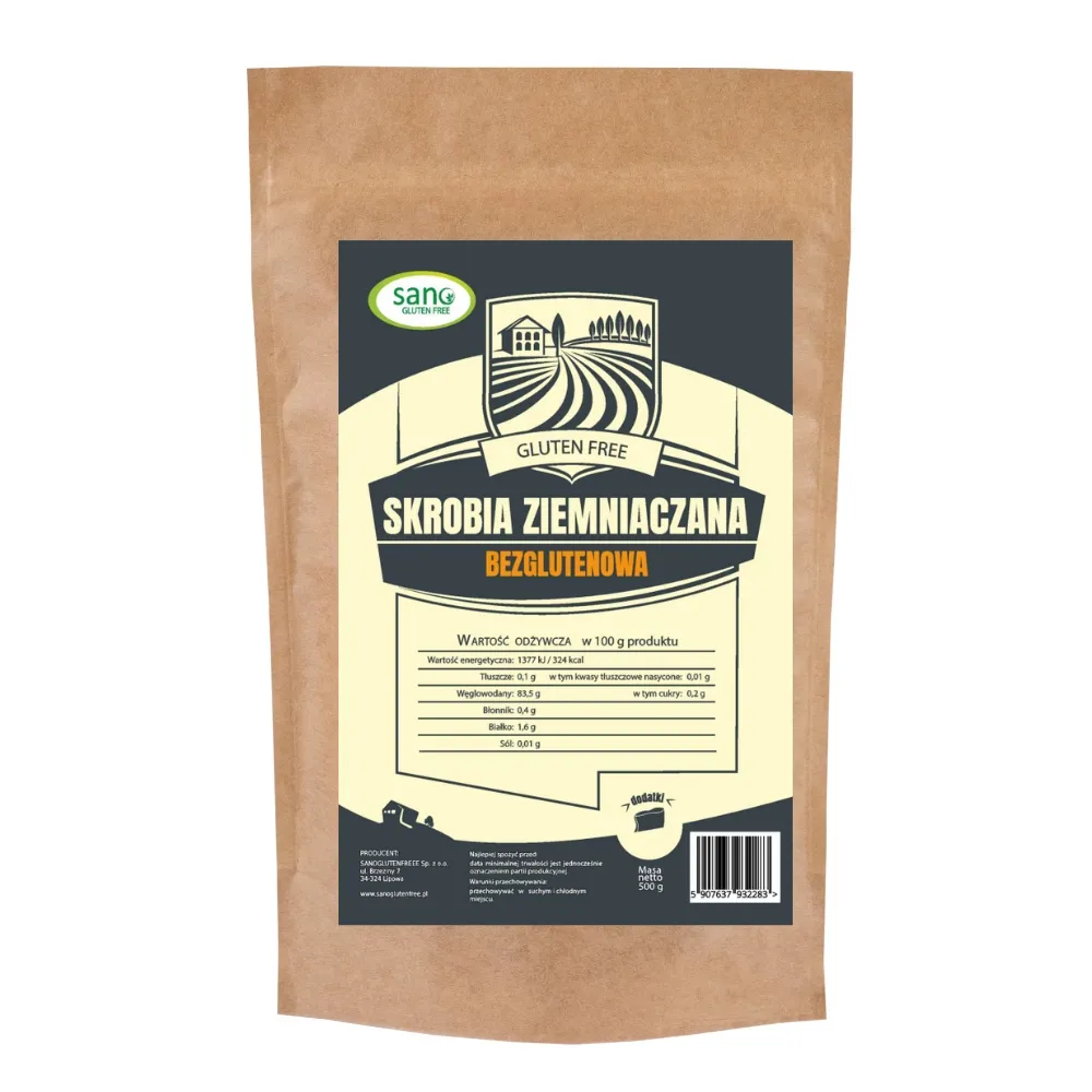 Zdjęcie Czy skrobia ziemniaczana ma gluten? Odkryj, dlaczego jest bezpieczna