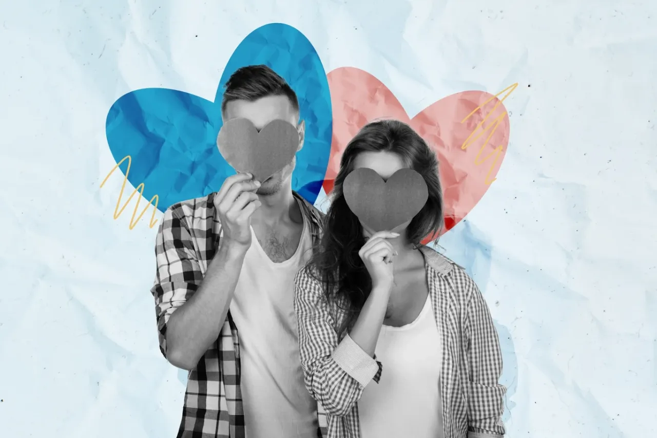 Para rozmawiająca o przyszłości związku