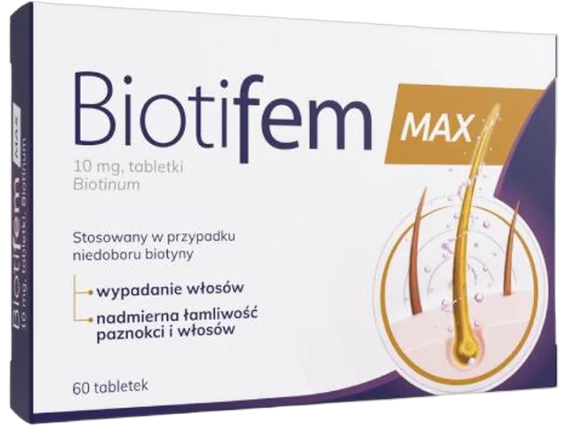 Biotifem Max opakowanie lek suplement porównanie