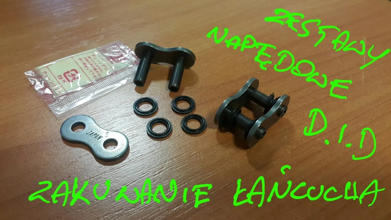 łańcuch motocyklowy spinka vs zakuwany