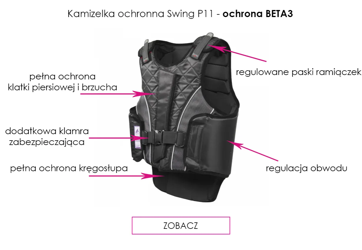 certyfikaty bezpieczeństwa kamizelka jeździecka BETA EN