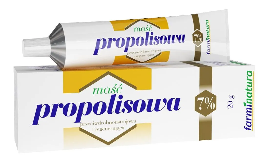 maść propolisowa na sk&oacute;rę