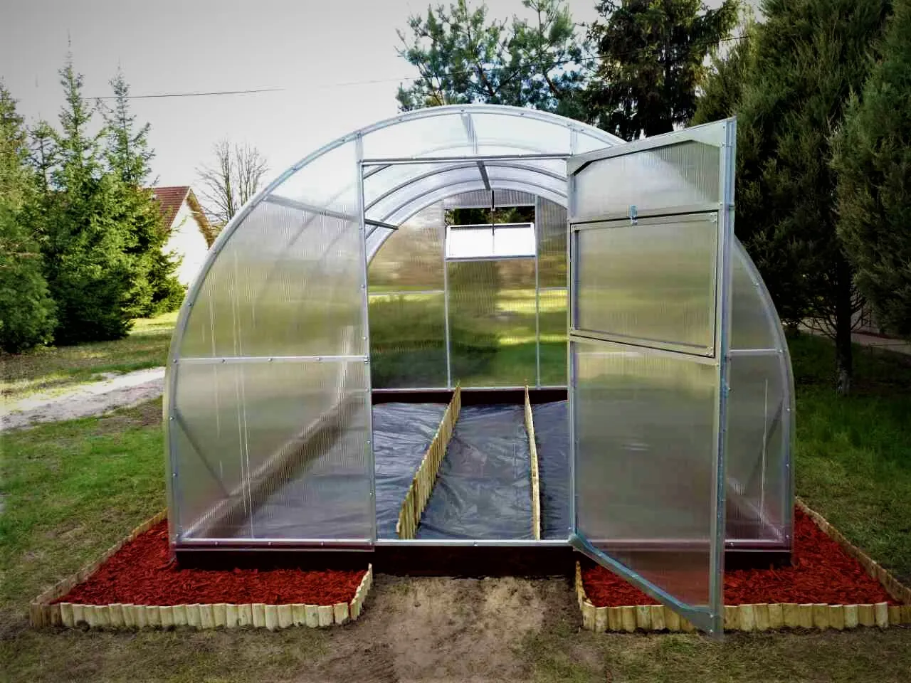 Szklarnia z poliwęglanu 6mm