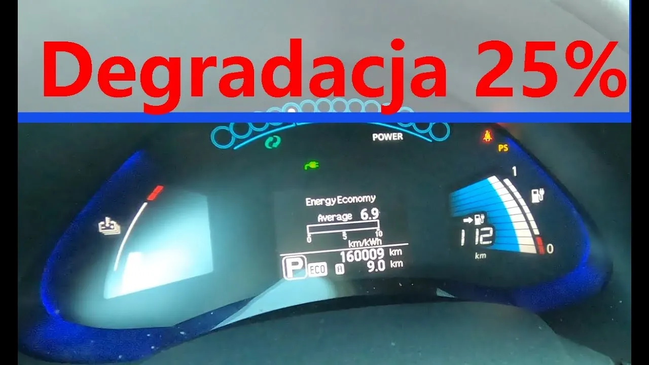 Wskaźnik SOH Nissan Leaf Leaf Spy