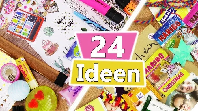 DIY Make-up Adventskalender Ideen