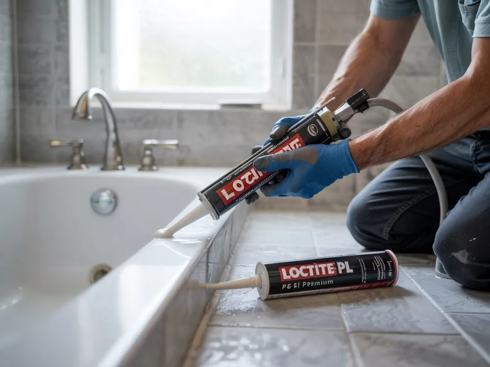 Narzędzia do silikonowania wanny