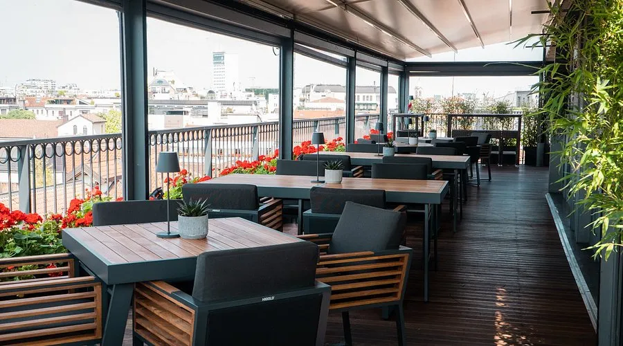 Sky Terrace Hotel Milano Scala vista panoramica