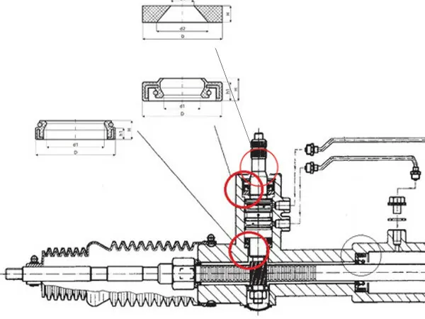 Alfa Romeo 159 maglownica schemat