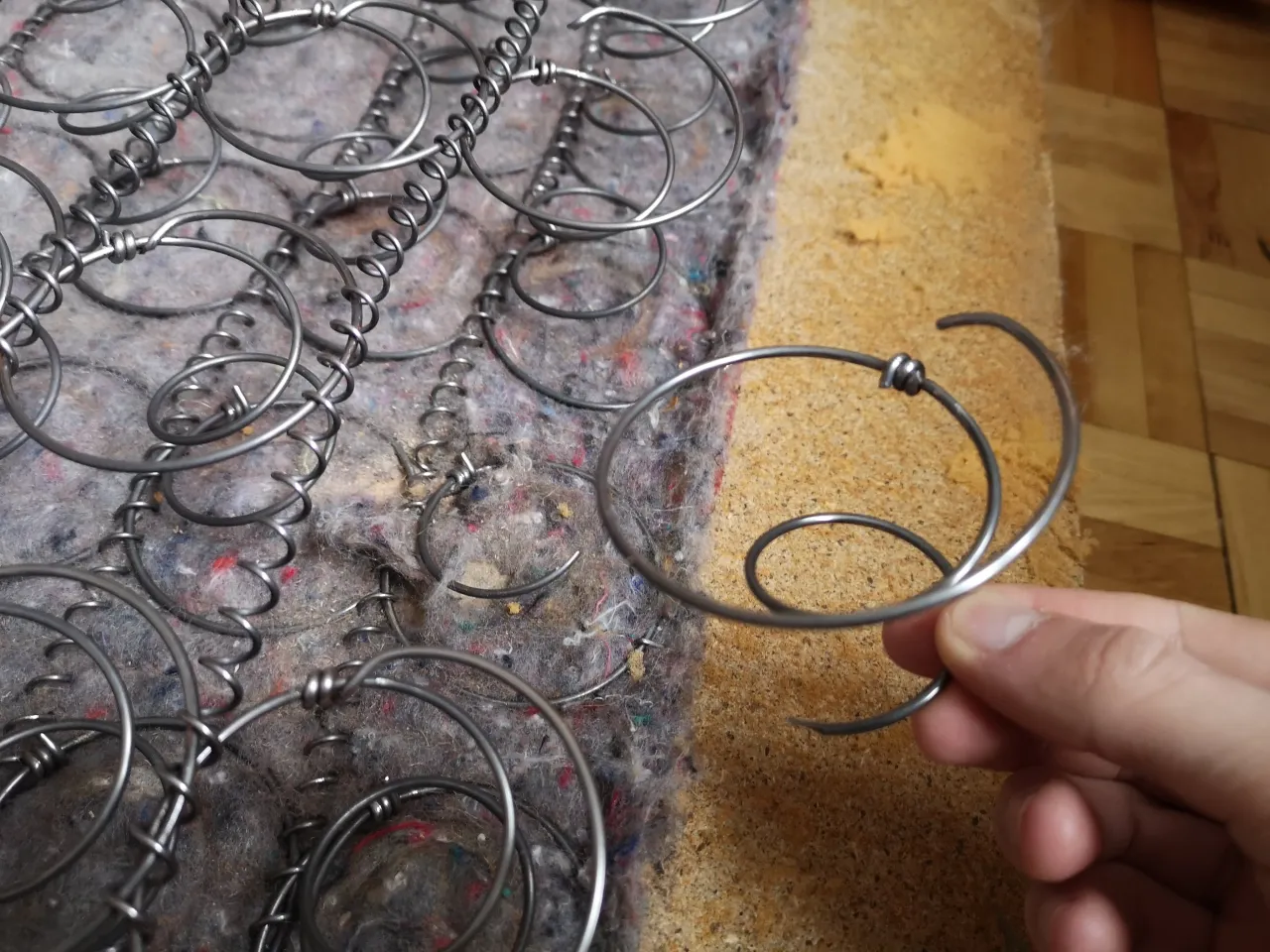 Wymiana pianki w kanapie