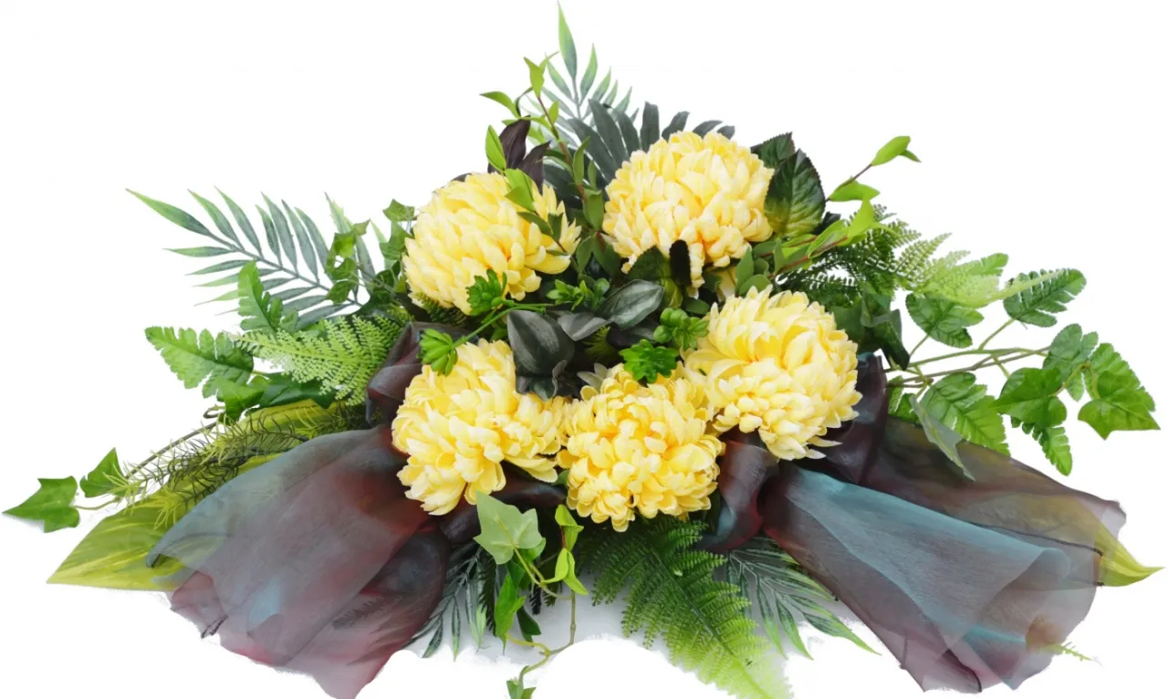 Pomysły na kompozycje z chryzantem na grób