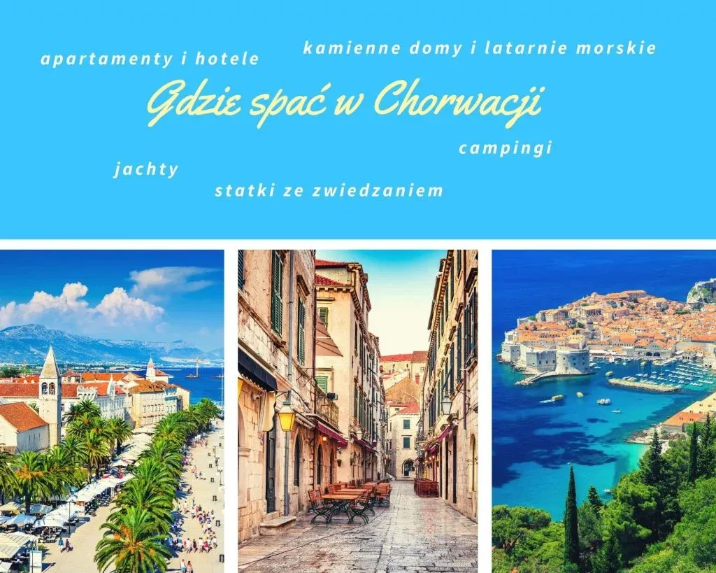 Popularne portale rezerwacyjne Chorwacja