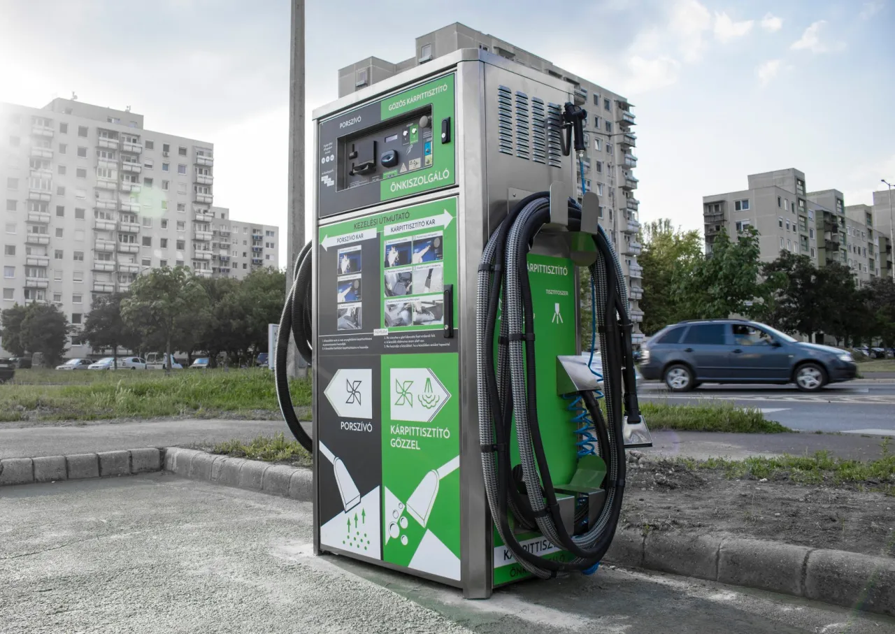 Odkurzacz na myjni samoobsługowej