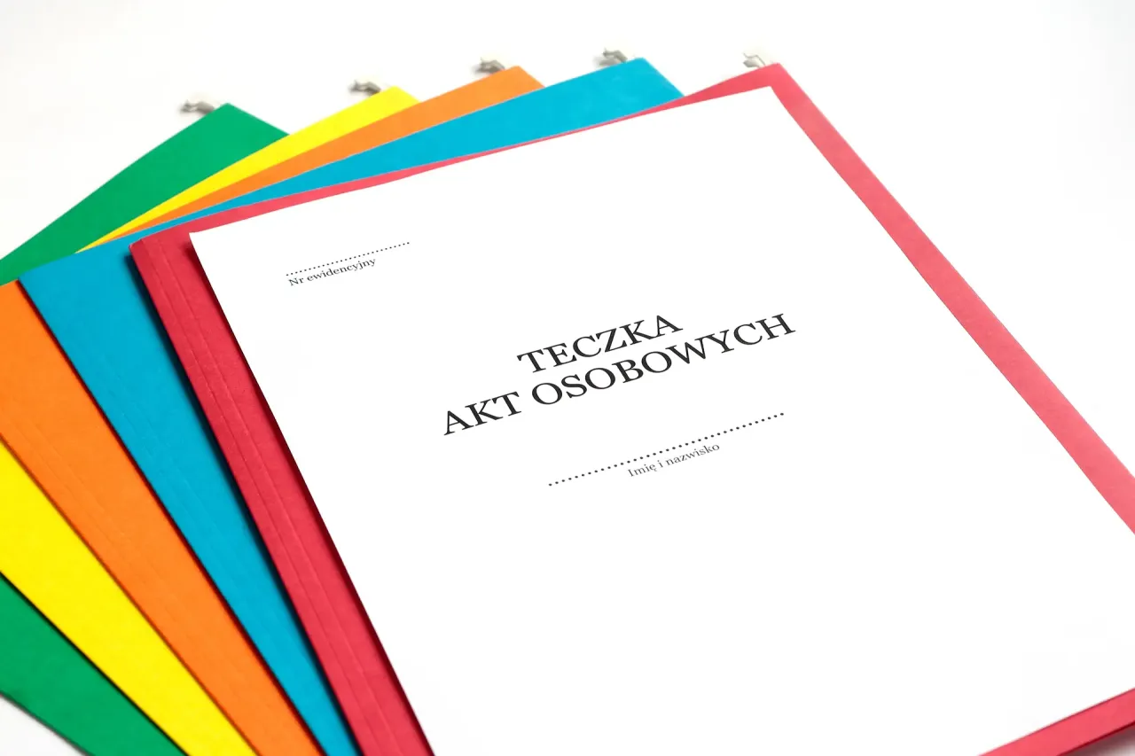 akta osobowe pracownika