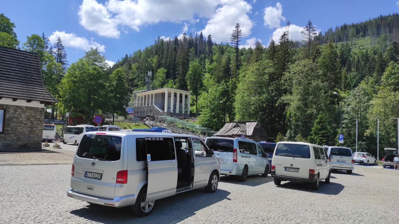 Dojazd do Kuźnic Zakopane parking