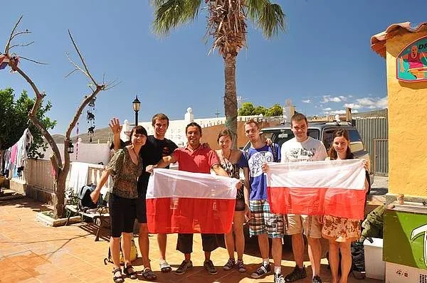 Couchsurfing spotkanie z lokalnymi mieszkańcami