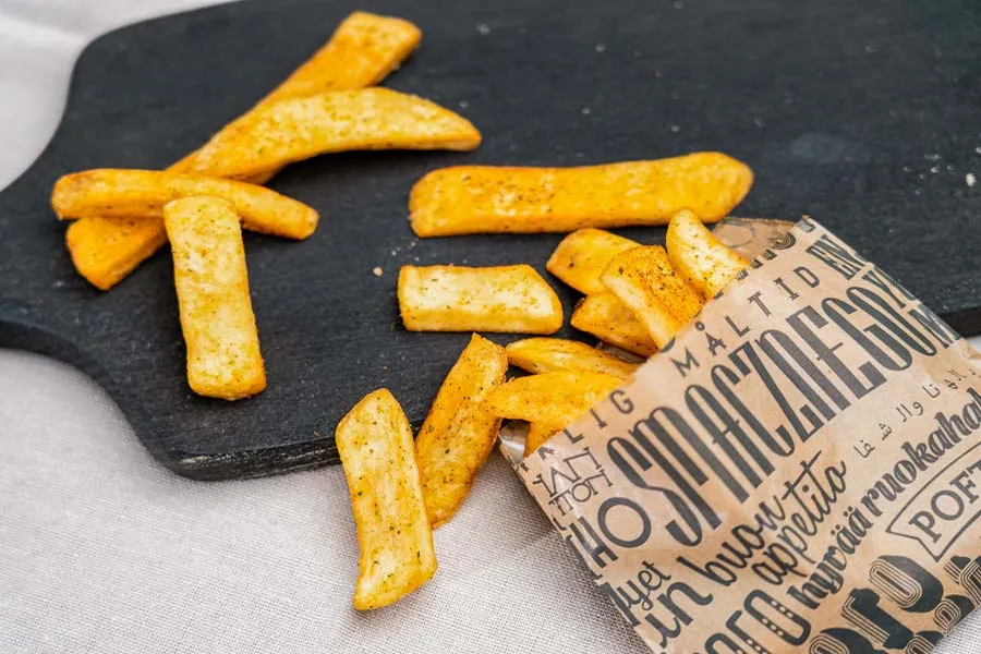 R&oacute;żne rodzaje frytek w gastronomii