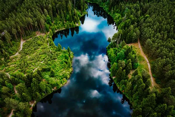 Rezerwat Szum Górecko Kościelne wodospady