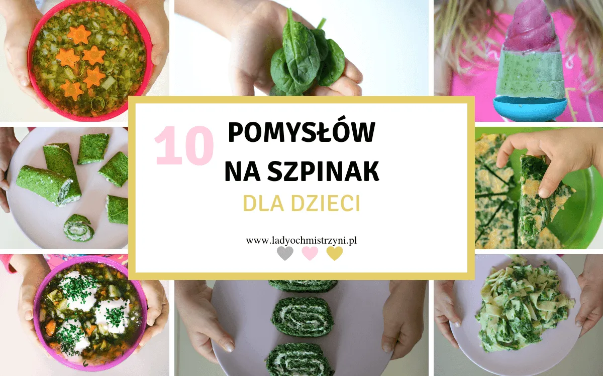 mycie szpinaku dla niemowlaka