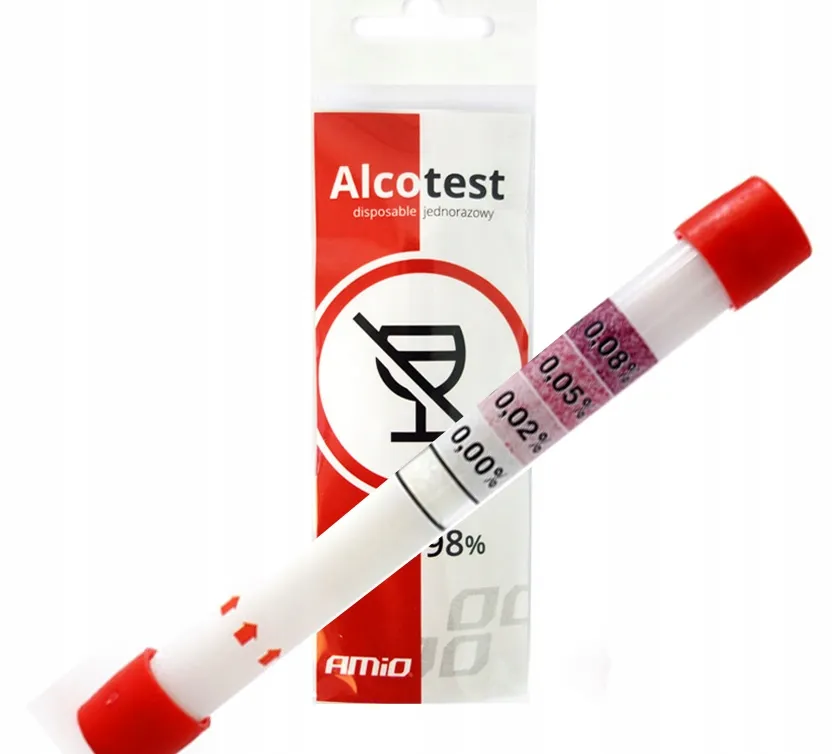 alkomat jednorazowy test