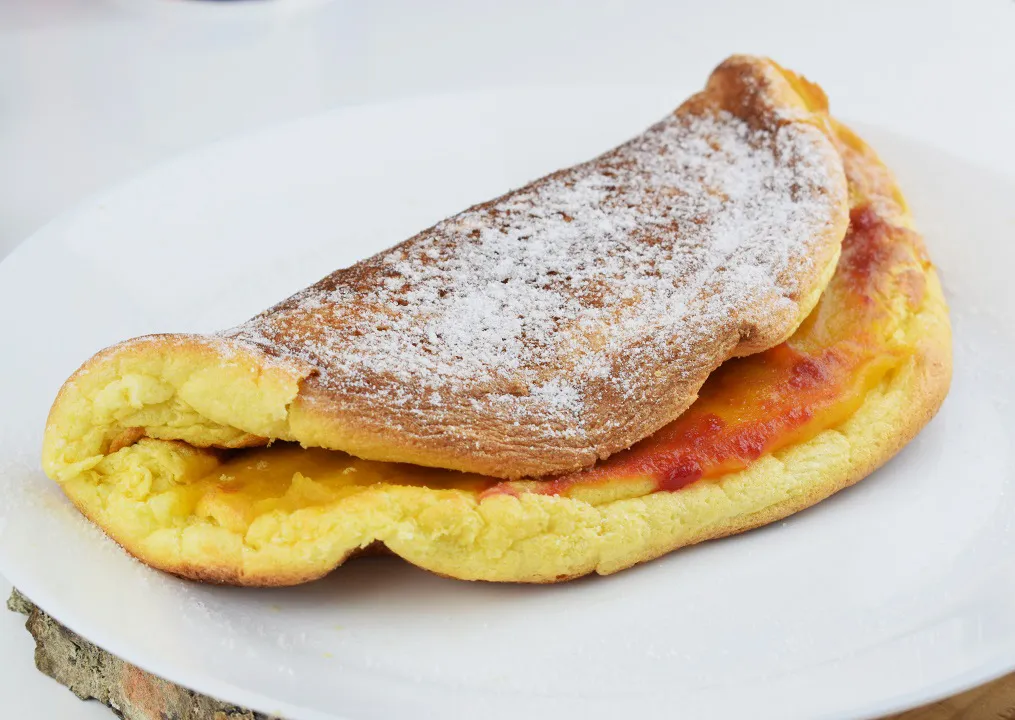 Puszysty zdrowy omlet