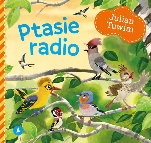 Ptasie radio Tuwim okładka wiersza