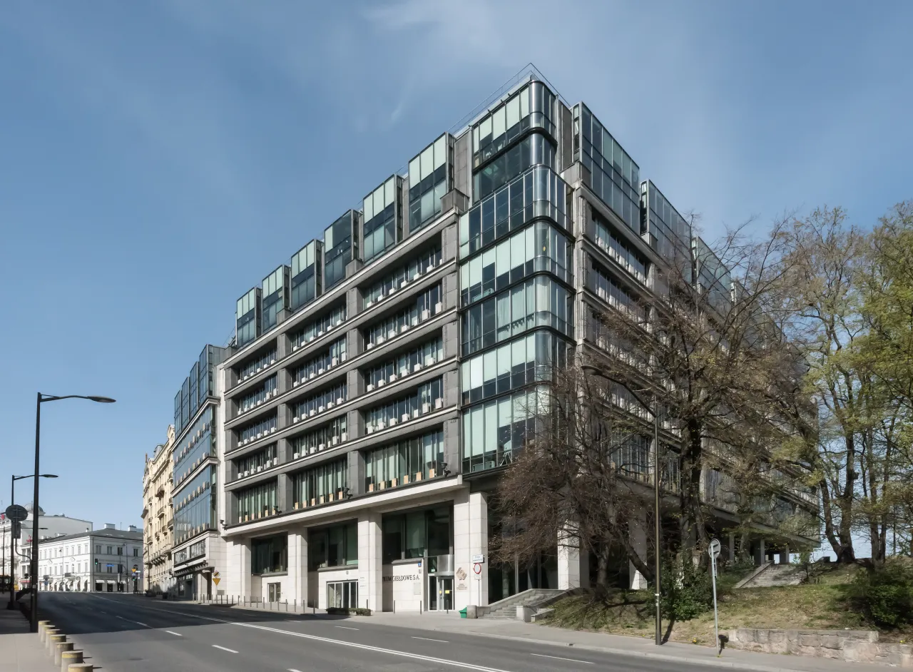 GPW w Warszawie budynek