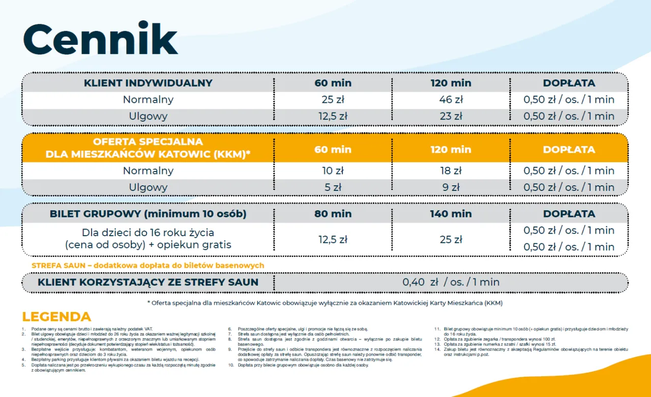 cennik badań wysokościowych