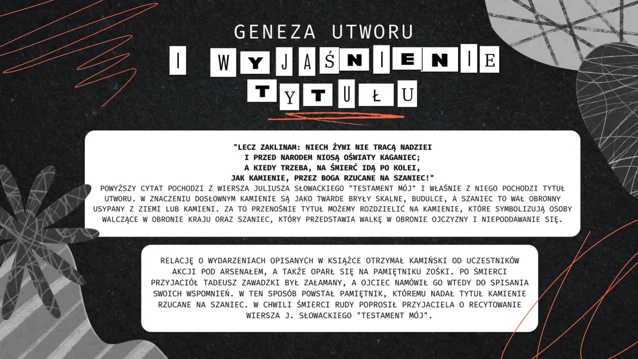 Zdjęcie Kto jest faktycznym autorem książki Kamienie na szaniec - odpowiedź może Cię zaskoczyć