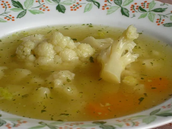 składniki zupa kalafiorowa kalorie