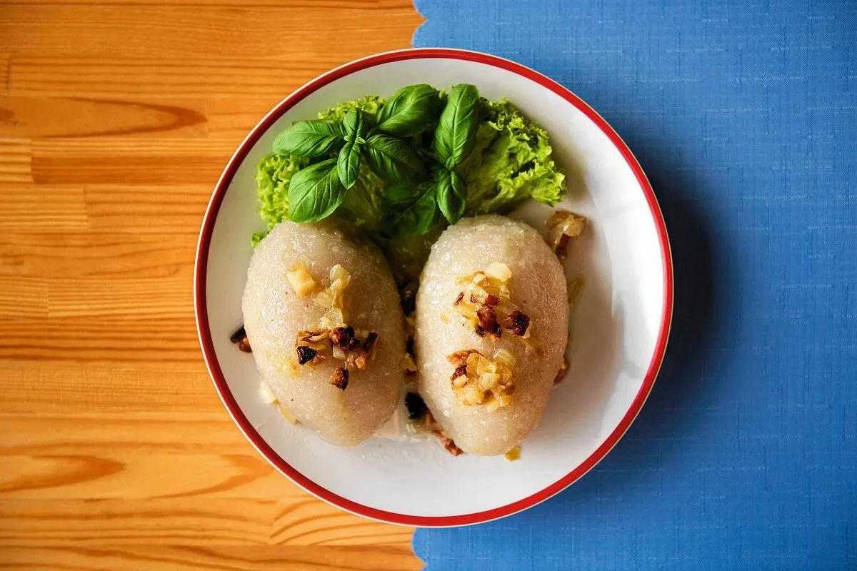 Kartacze babka ziemniaczana kuchnia podlaska