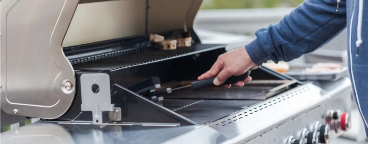 domowe sposoby czyszczenia grilla soda ocet