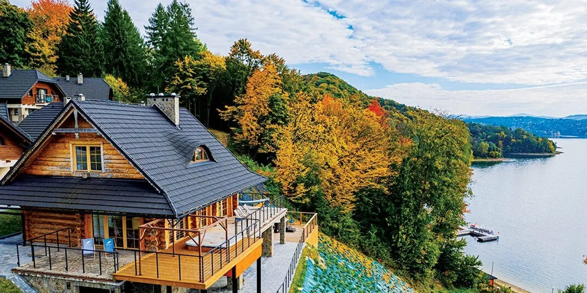 Bieszczady widoki z noclegu