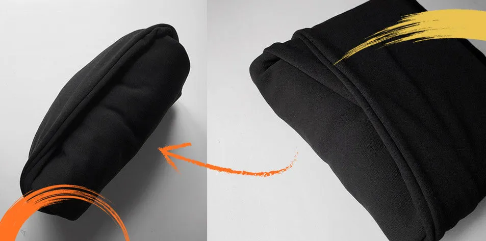 składanie bluzy z kapturem