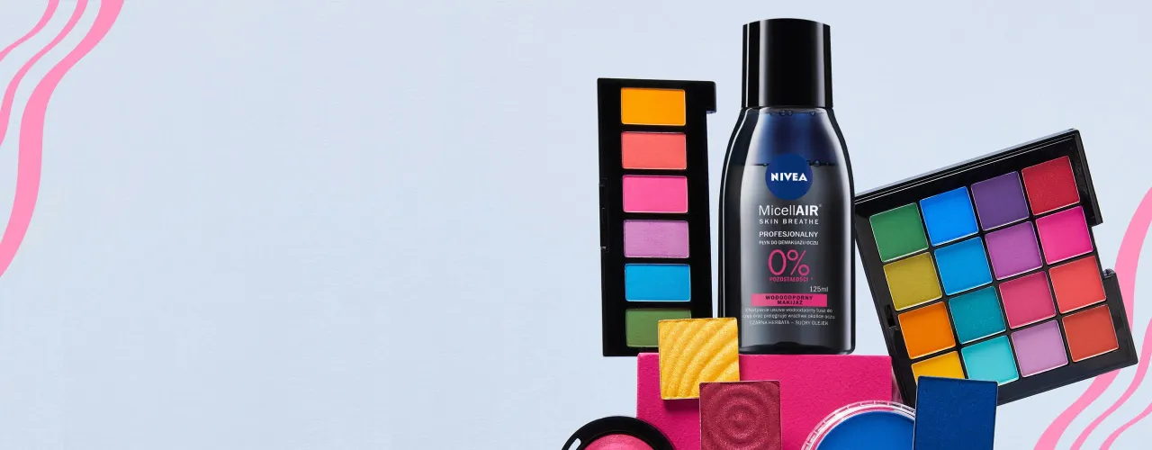 r&oacute;żne rodzaje produkt&oacute;w do demakijażu twarzy