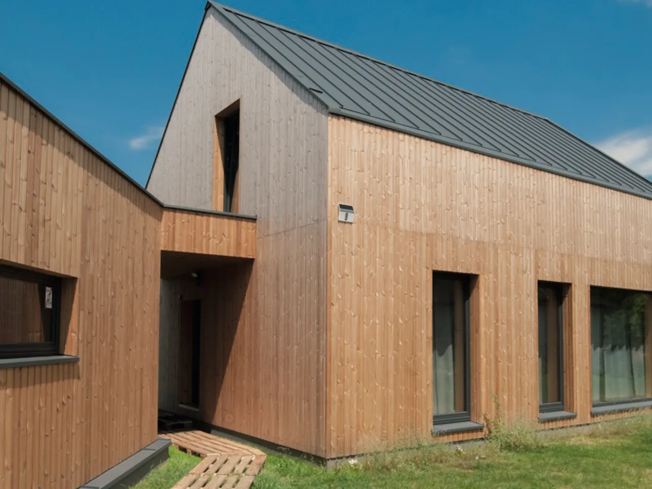 kolory elewacji drewnianych inspiracje