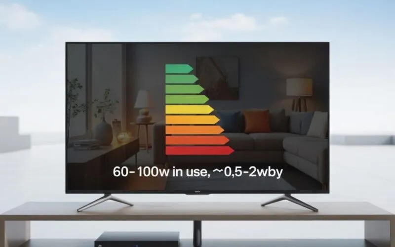Porównanie zużycia energii telewizor plazmowy LED OLED