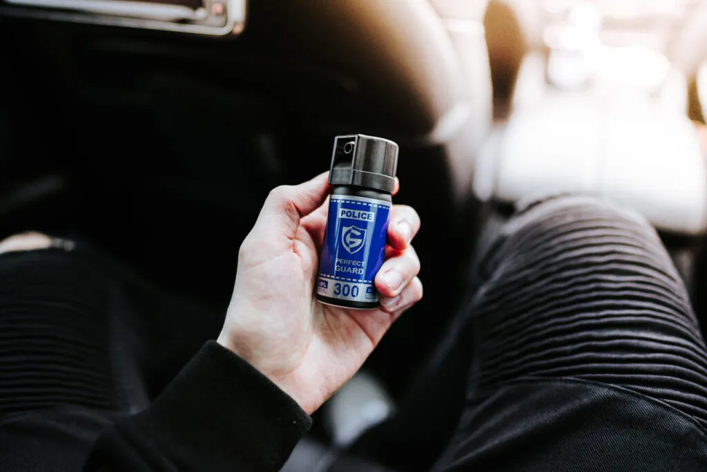 Użycie gazu impreza masowa