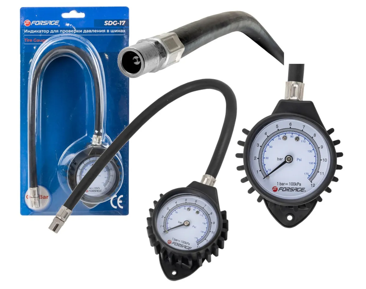 manometr do pomiaru ciśnienia opon