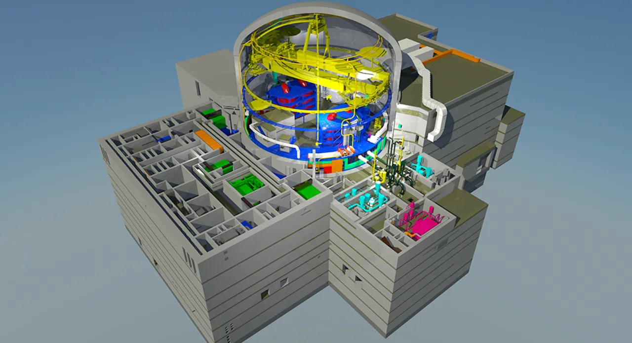 Wizualizacja reaktora EPR2