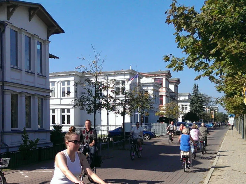Radweg Usedom Kaiserb&auml;der Bansin Ahlbeck