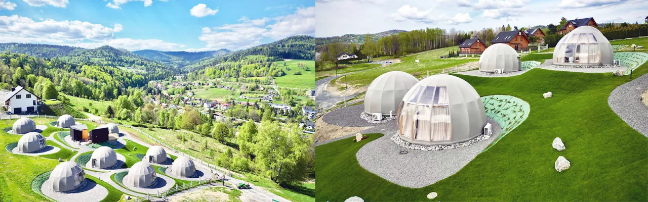 Glamping i agroturystyka w Polsce