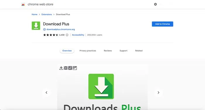 rozszerzenie do pobierania wideo w przeglądarce